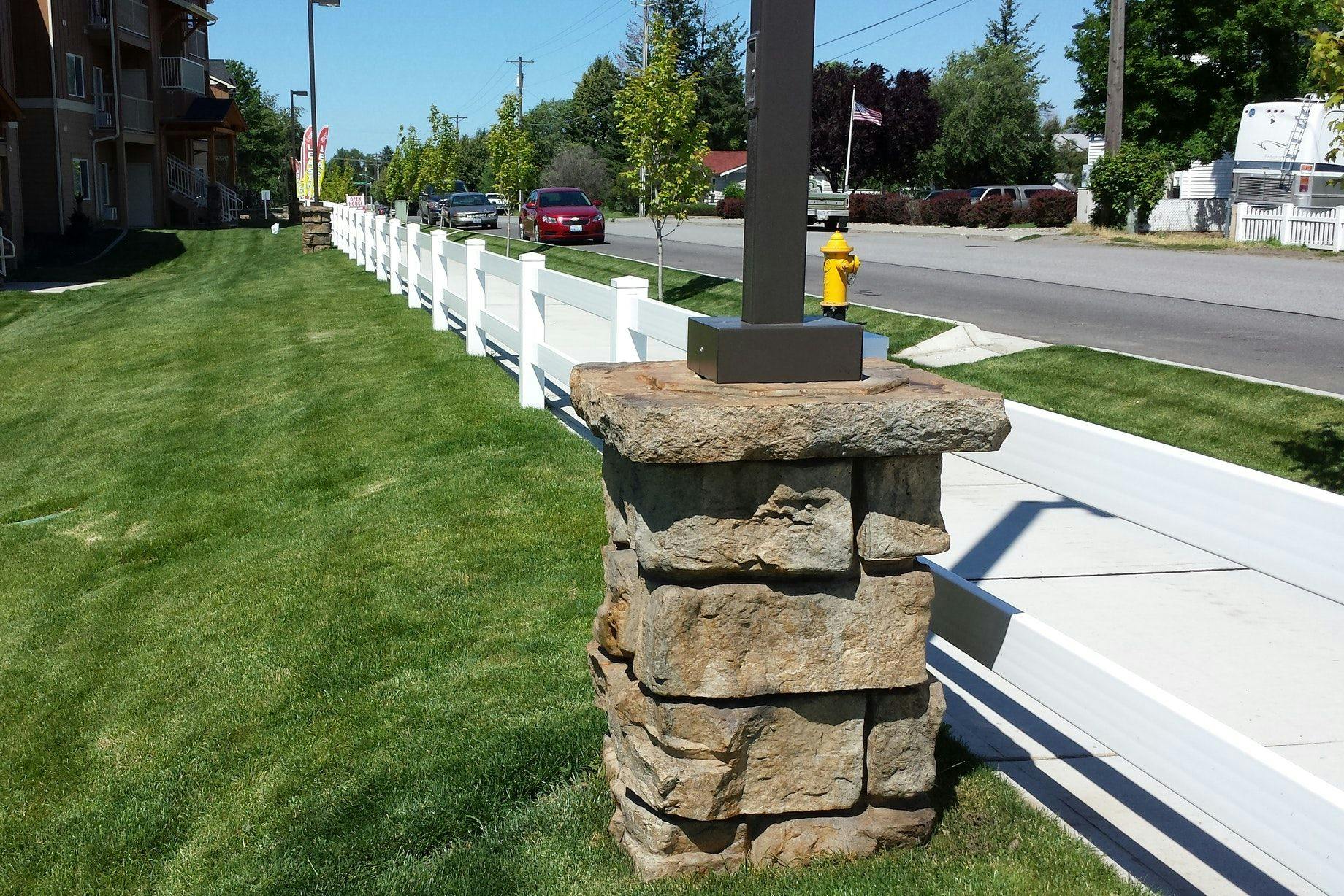 Developer Picks Custom Precast Lighting for HighEnd Apartment Pole Base