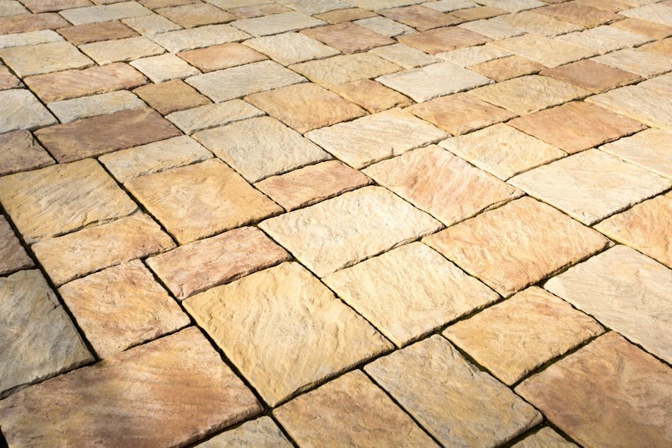 Cobblestone Patio Pavers Rosetta New Mission
