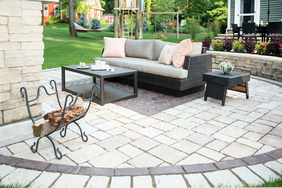 Cobblestone Patio Pavers Rosetta New Mission