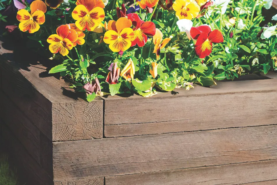 Garden box made with Heartwood