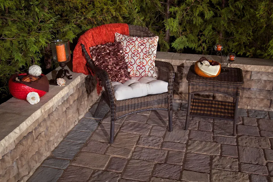 Rustic beauty of Old Mission pavers by Rosetta