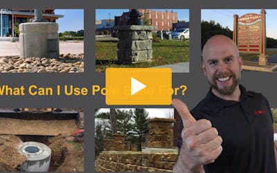 What Can I Use Precast Pole Bases For?