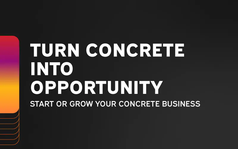 Claim Your Precast Concrete Business Opportunity