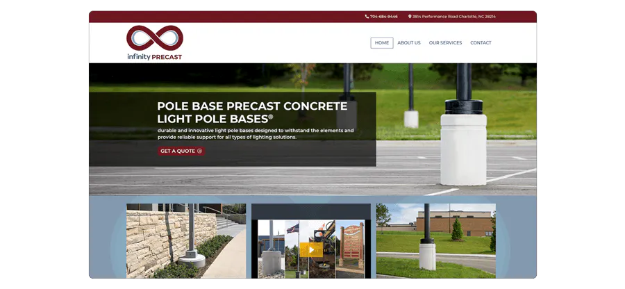 image of website page