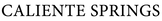 Caliente Springs logo