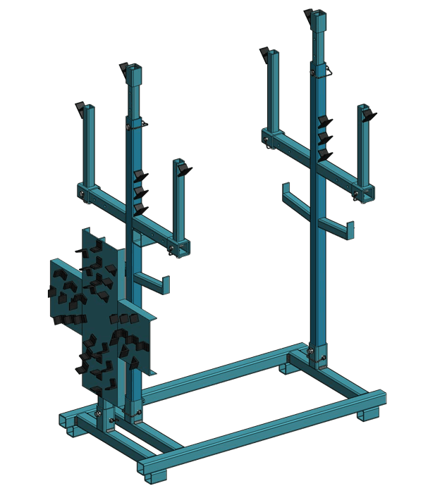 pole base rebar jig