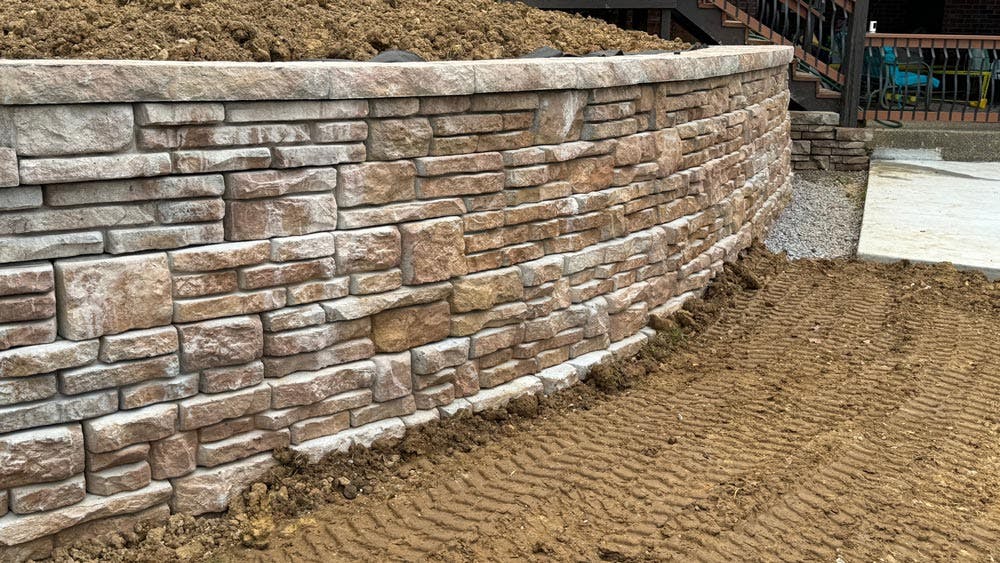 image of novum wall in alpine texture