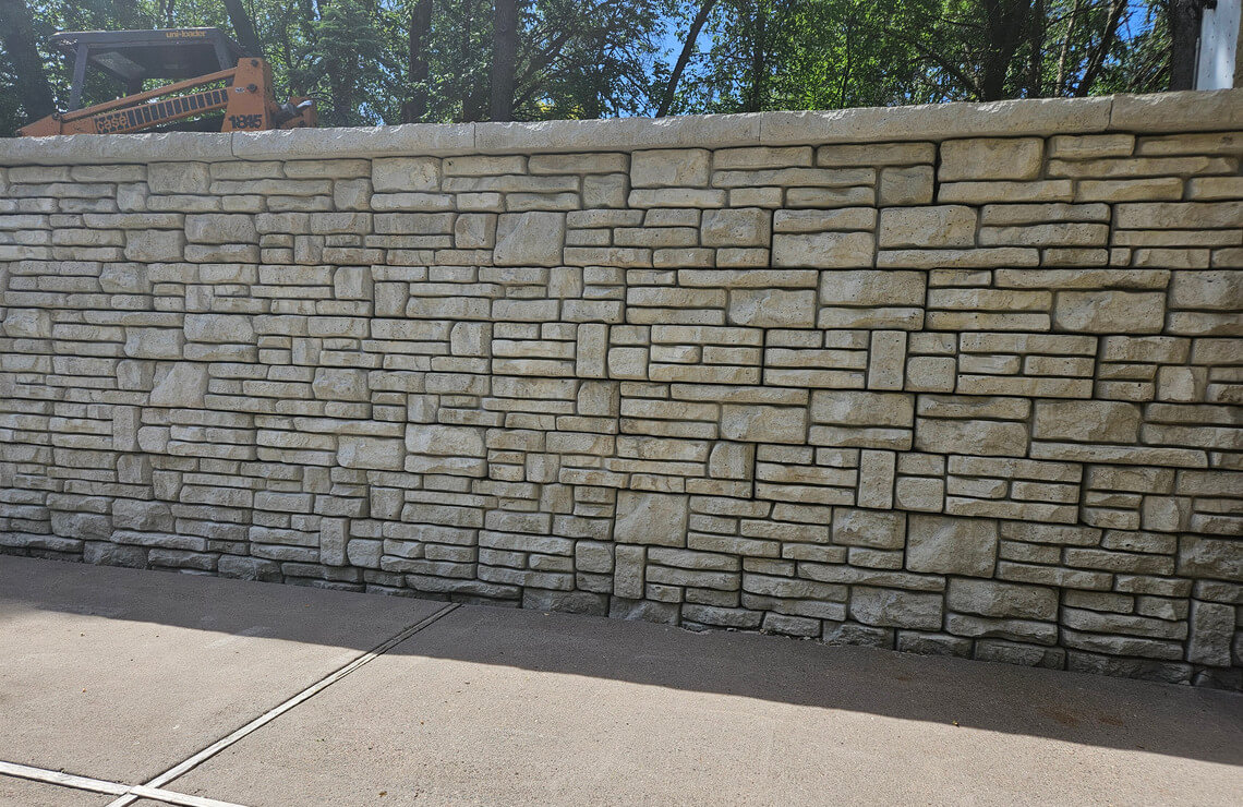 image of close up of alpine textured novum wall