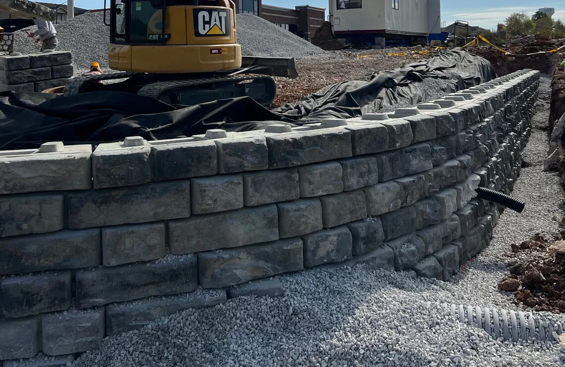 Ridge texture novum wall install