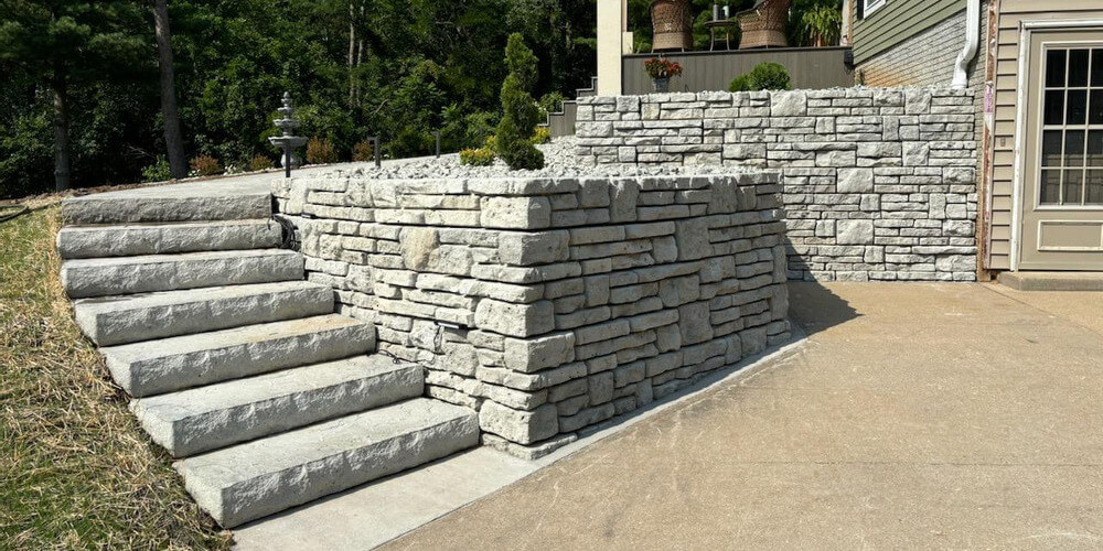 image of novum wall alpine wall for homes front porch
