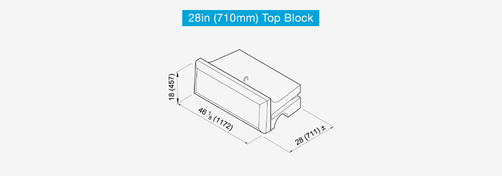 28in Top block