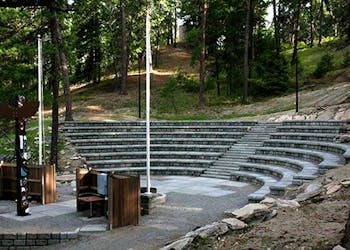 Fire Pit Amphitheater for Scout Camp in Washington