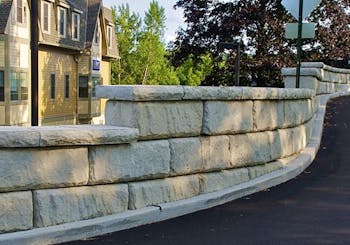 Engineers Use Retaining Walls for Site Development