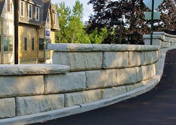 Engineers Use Retaining Walls for Site Development