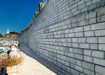 Gravity Walls Protect Marina & Homes