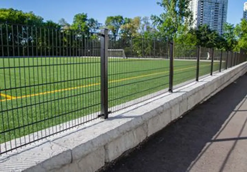 Toronto School Uses Redi-Rock for New Athletic Field