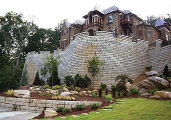  Retaining Wall Makes Beautiful Estate Possible