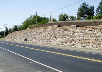 Retaining Walls for Highway Road Construction