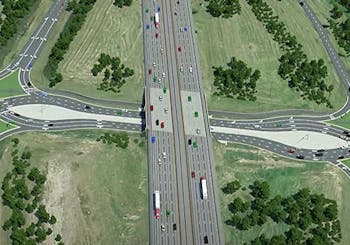 41 in Hollow Core for Innovative Interchange Project
