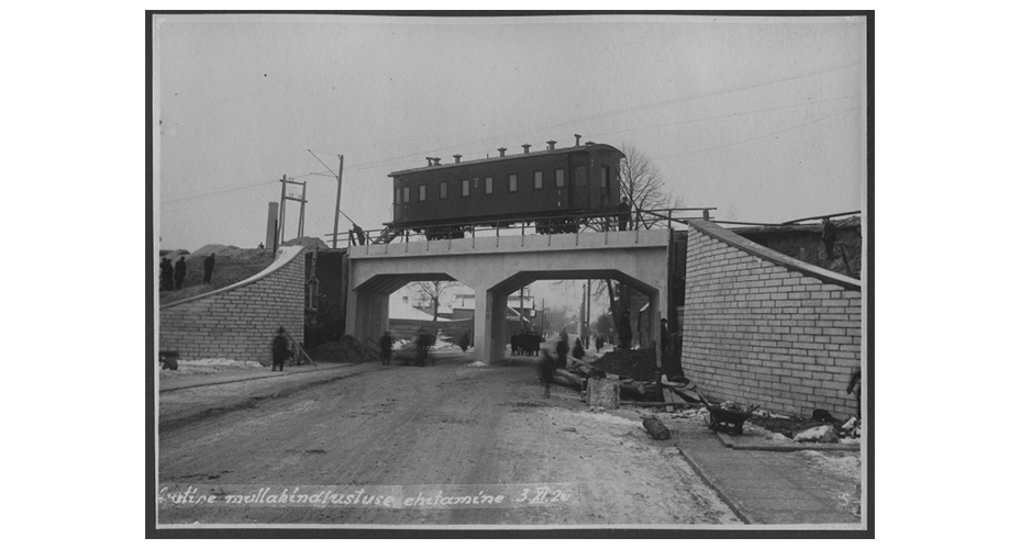 Original viaduct in 1926