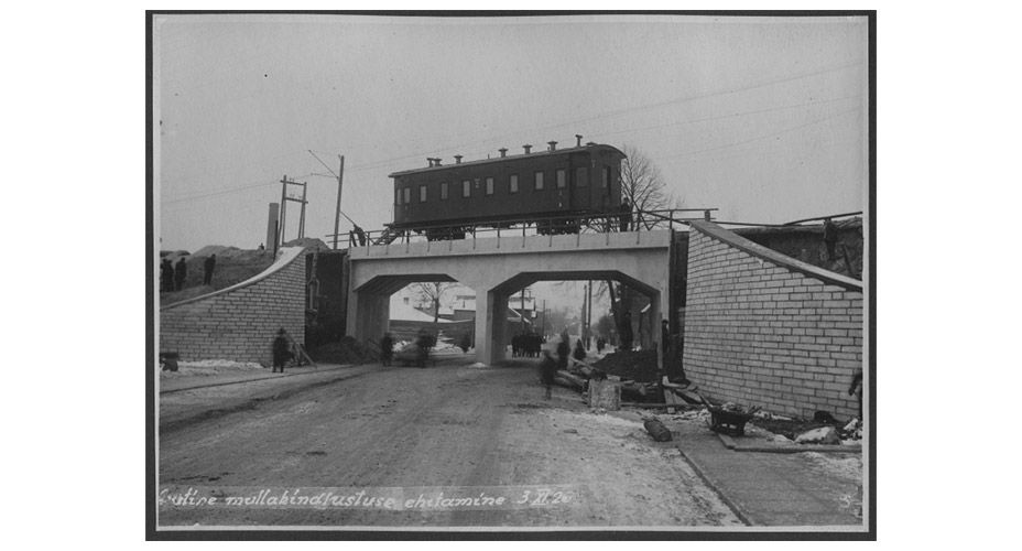 Original viaduct in 1926