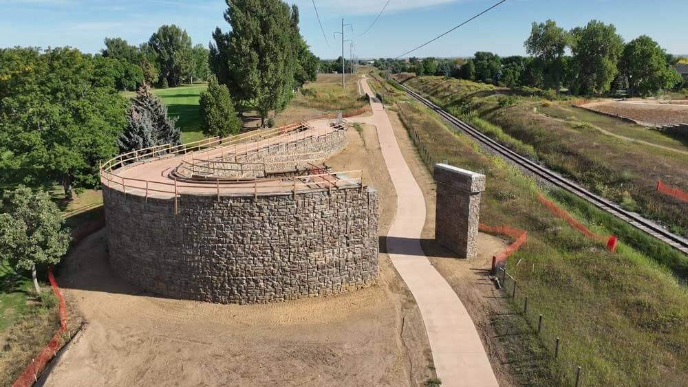 redi-rock for highway