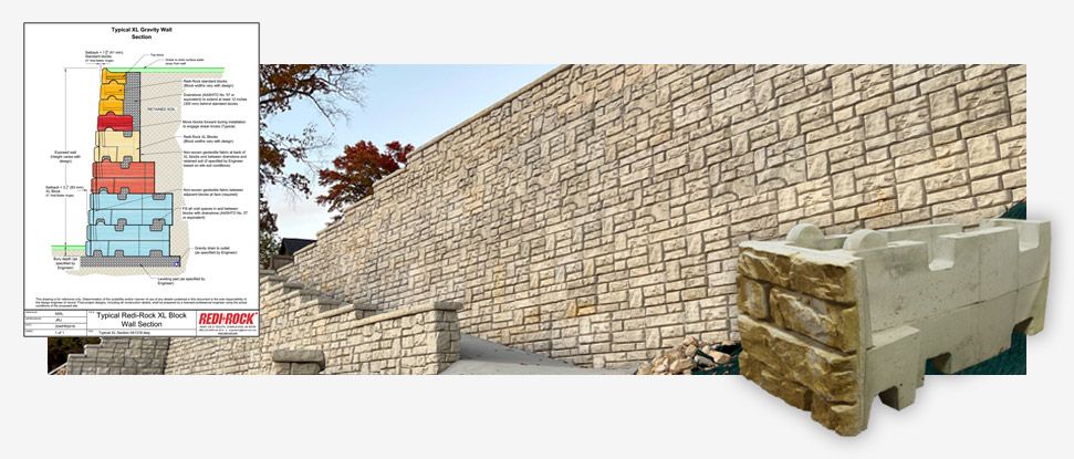 County Materials' Oversized 32” Concrete Masonry Units Are the Key to  Installation Efficiency