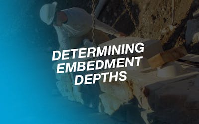 How Can I Determine My Retaining Wall Project's Embedment Depth for More Accurate Final Project Costs?