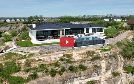 Redi-Rock Cliffside Walls Survive Indiana Tornado