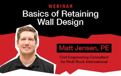 Basics of Retaining Wall Design Webinar