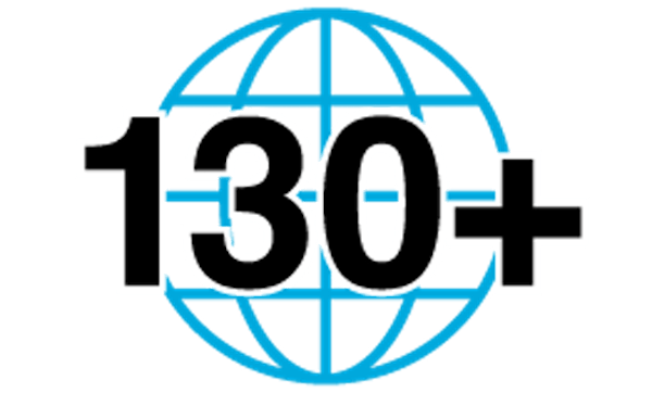 Represented in over 130 communities around the world