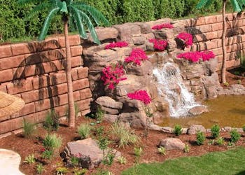 Retaining Walls for Water Park