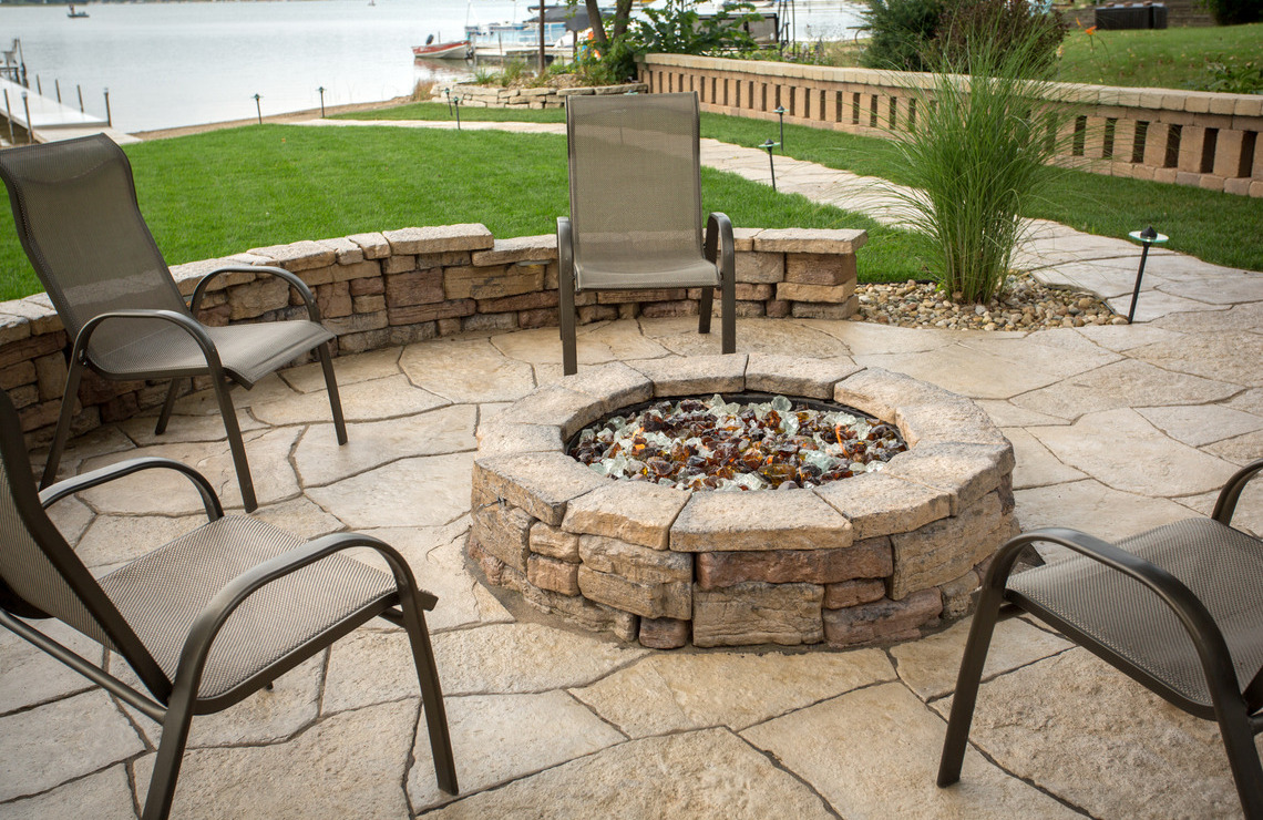 belvedere fire pit for patio