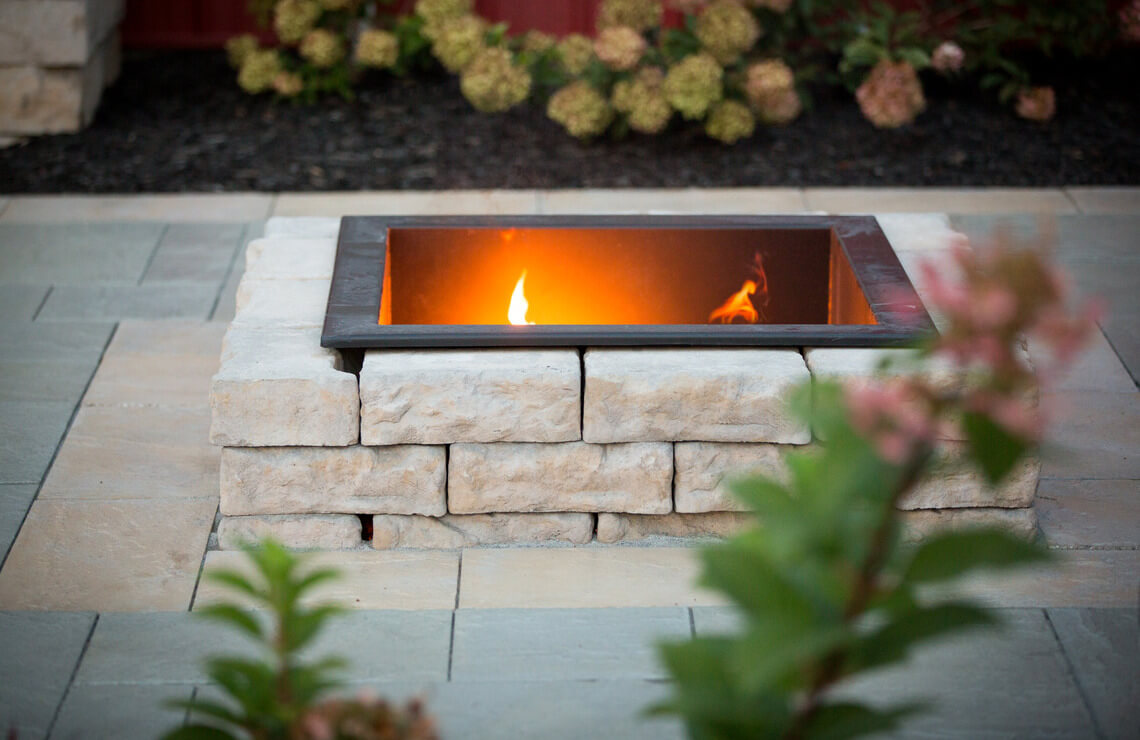 dimensional fire pit