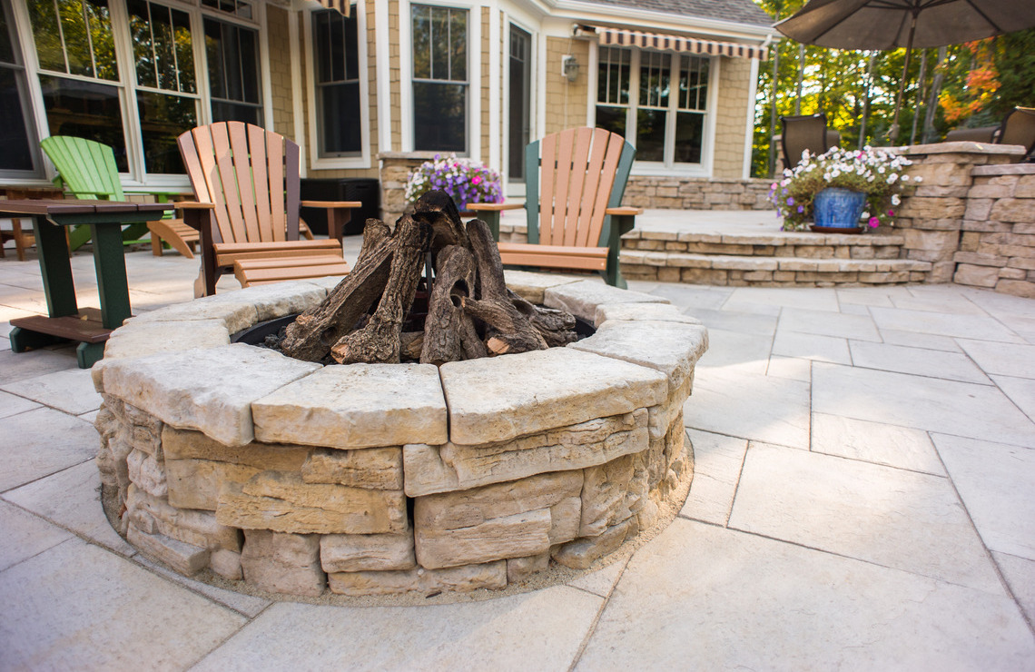 belvedere fire pit for patio