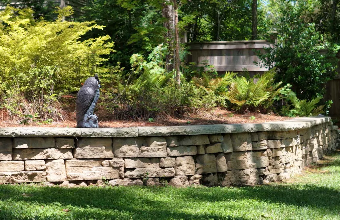 Rosetta Belvedere walls for backyard