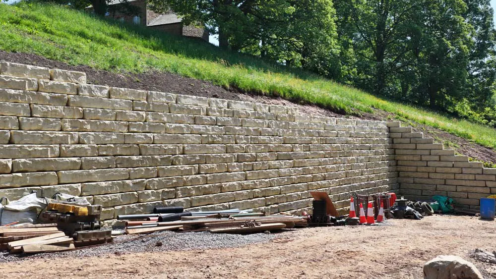Rosetta Grand Ledge wall in Appleby-in-Westmorland, United Kingdom
