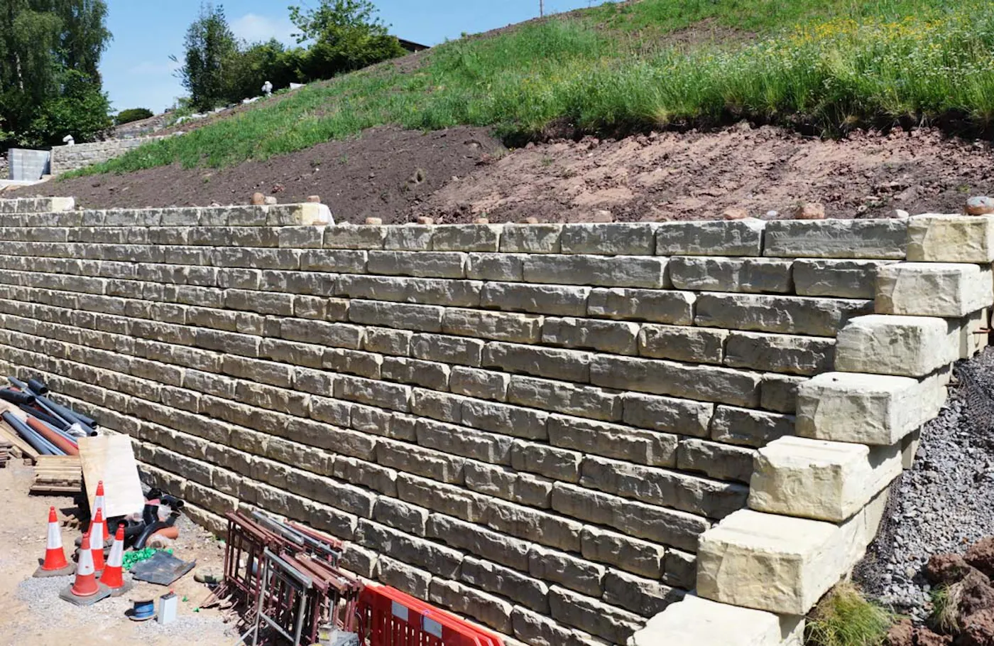 Rosetta Grand Ledge wall in Appleby-in-Westmorland, United Kingdom