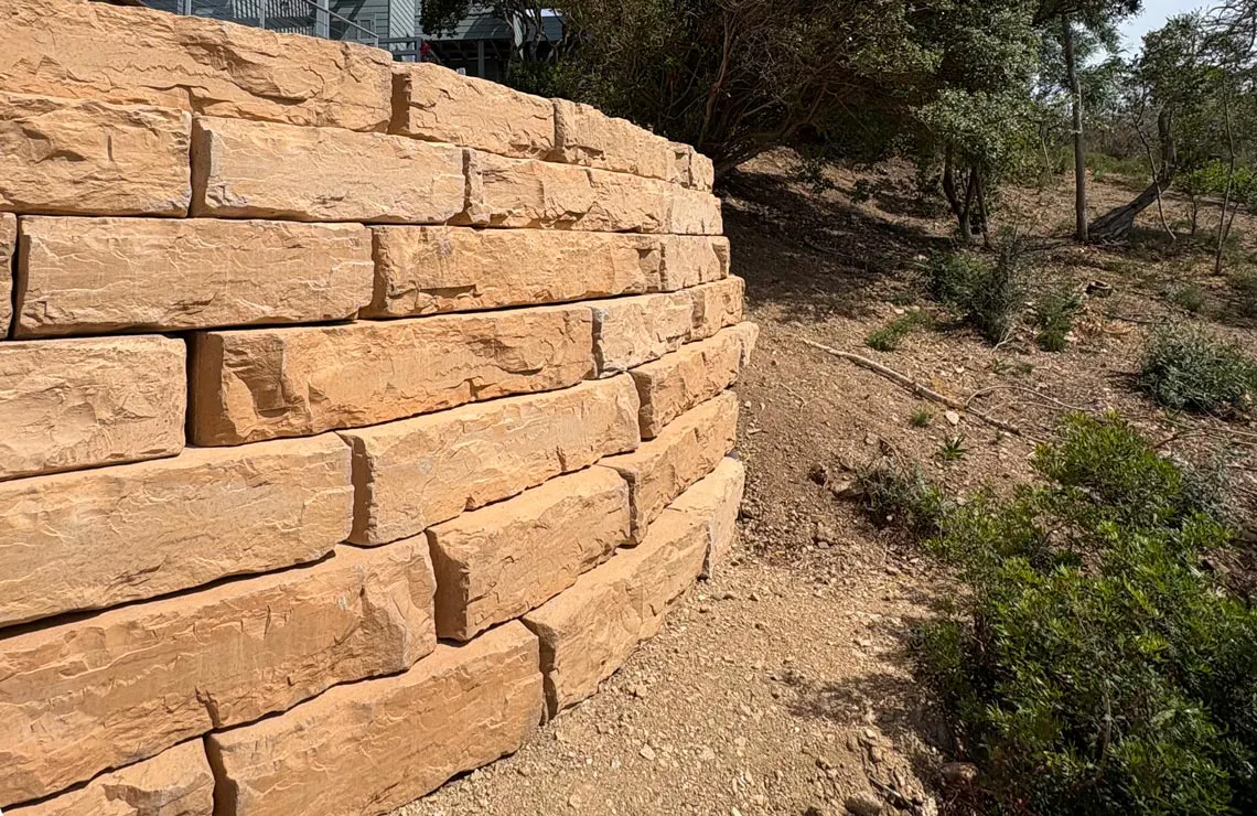 stained Rosetta Grand Ledge wall for house in France