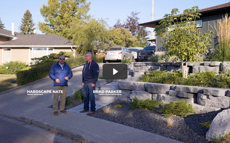 Installer Insights: Terraced Transformation with Outcropping in Calgary, Alberta