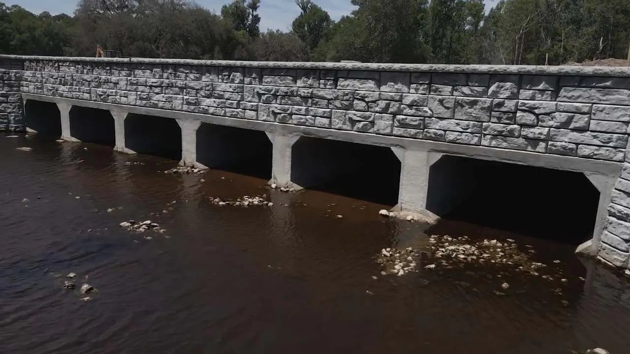 Redi-Rock box culvert