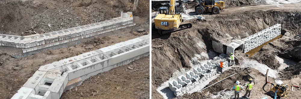 images of a velpont bridge and box culvert