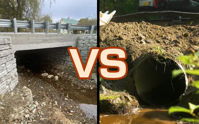 Comparing Crossings: Velpont vs Corrugated Pipe Culverts